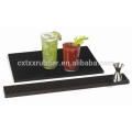 Leere pvc bar matte, leere weiche pvc bier matte